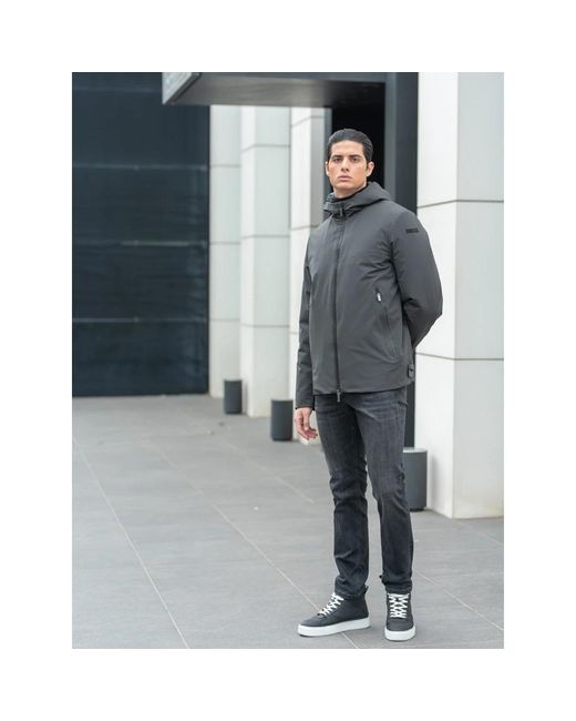 Rrd Graue hardshell-regenjacke in Gray für Herren