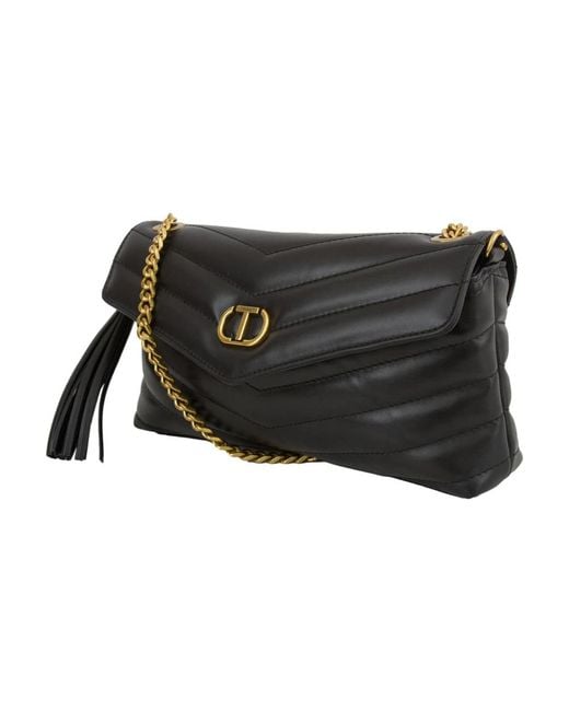 Twinset Black Shoulder Bags
