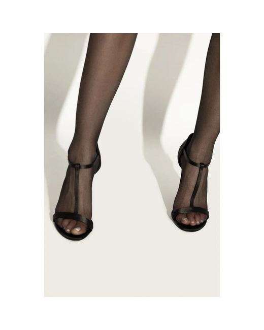 Dolce & Gabbana Black High Heel Sandals