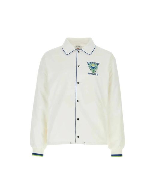 Casablanca White Light Jackets for men
