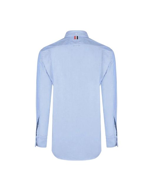 Thom Browne Blue Casual Shirts for men