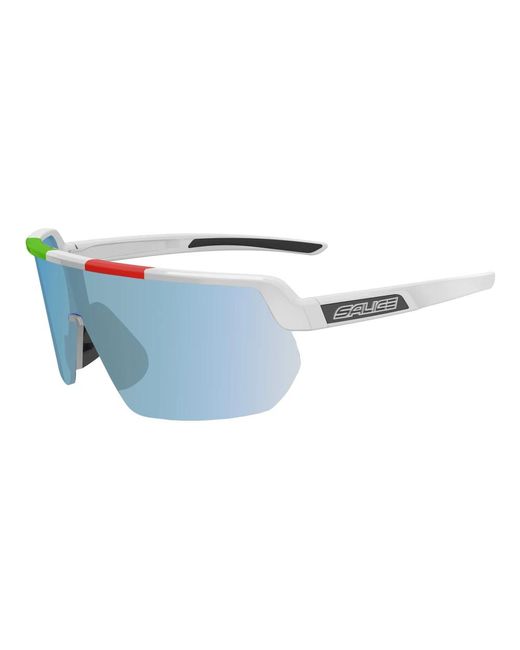 Salice Blue Blau Katze Sonnenbrille Weiß/Rw Blau