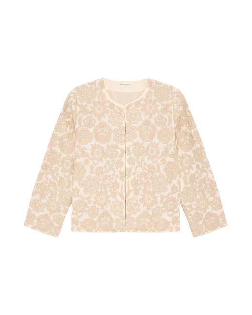 MAISON HOTEL Crisantemo Akash Jacket in het Natural