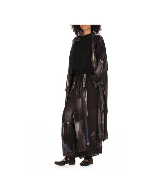 Y-3 Rokken ,Grijs ,Antraciet Elastische Taille Rok Met Trekkoord in het Black