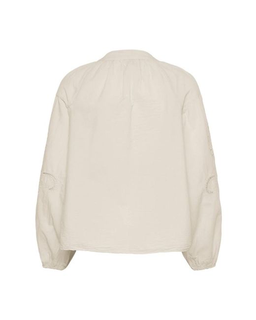 Cream White Blouses