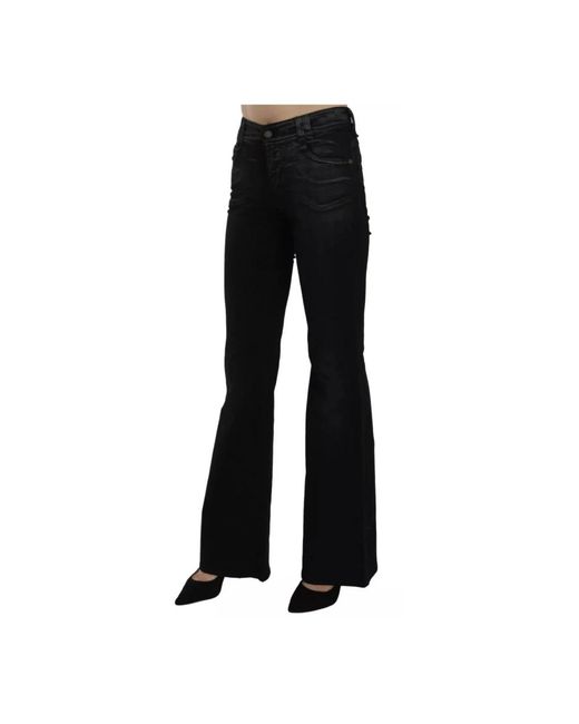 John Galliano Black Flare Jeans