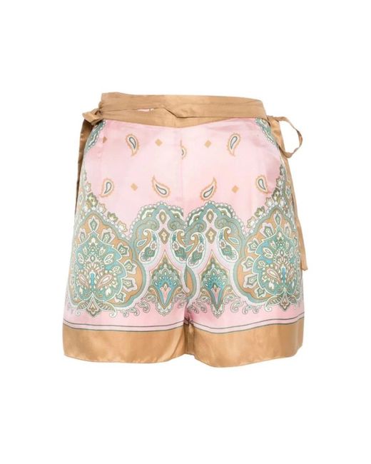Pinko Pink Short Shorts