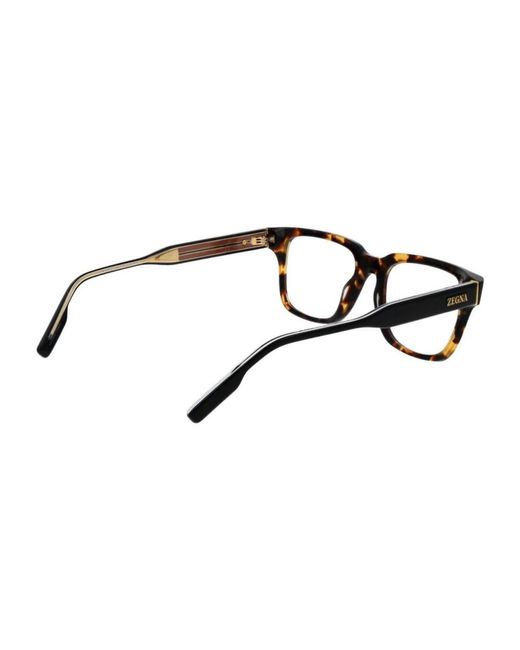 Zegna Black Glasses for men