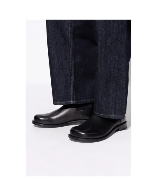 J.W. Anderson Black Chelsea Boots for men