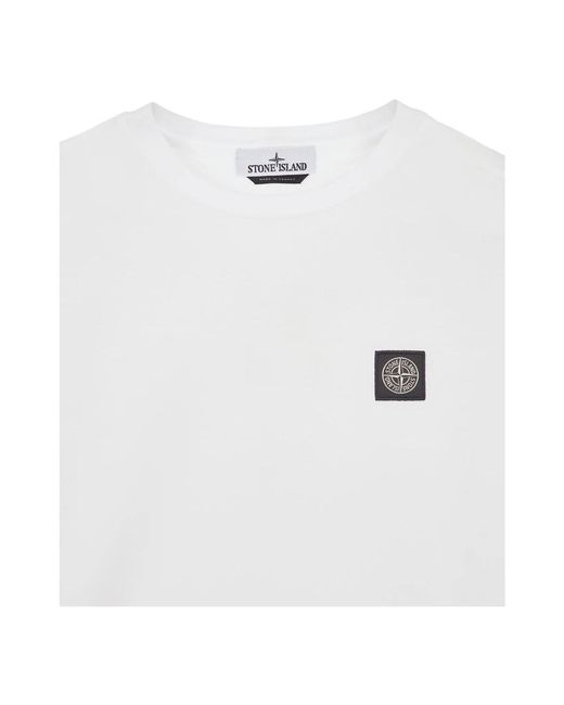 Stone Island T-Shirts in White für Herren