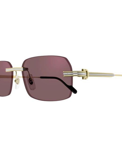Cartier Brown Sunglasses