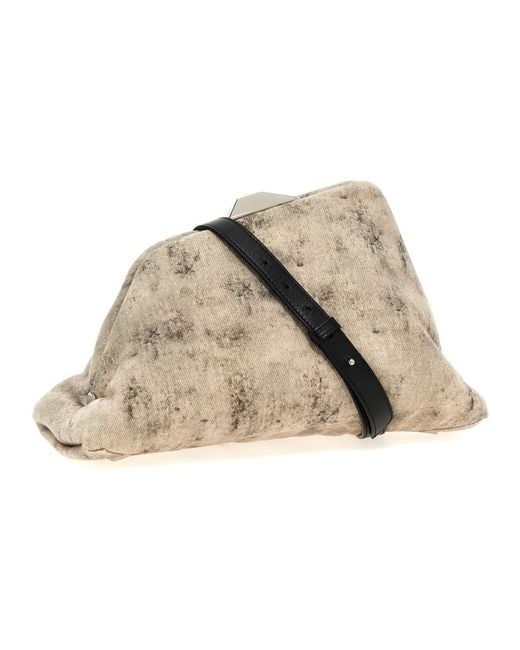 The Attico Natural Clutches