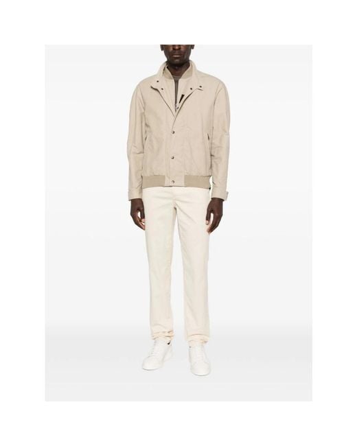 Bomber Jackets Fay de hombre de color Natural