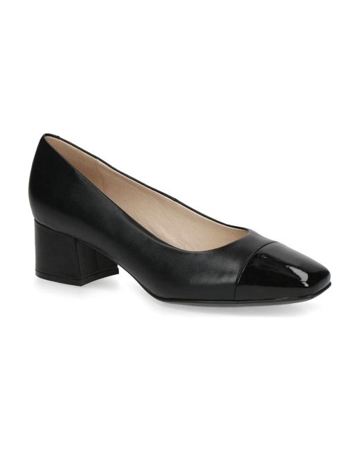 Caprice Black Pumps