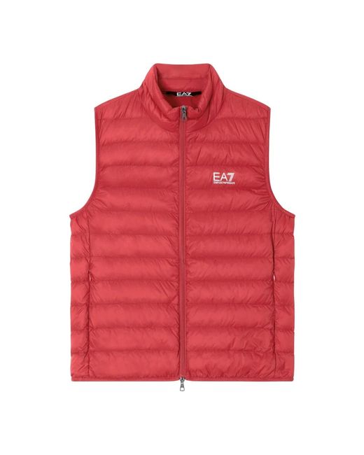 EA7 Jassen ,Rood ,Vests in het Red voor heren