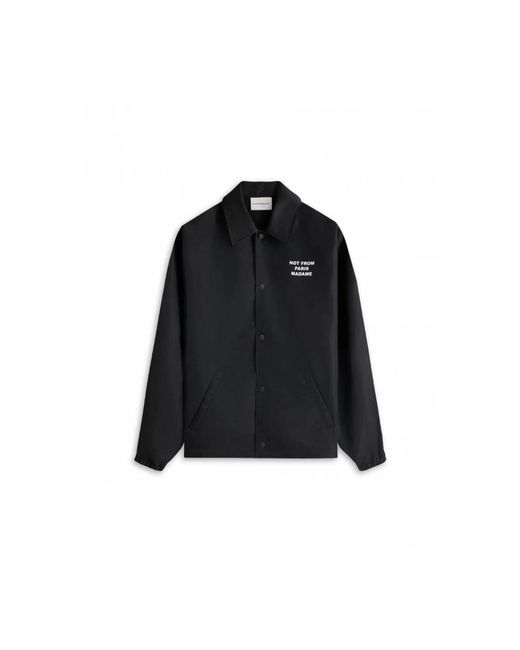 Drole de Monsieur Black Light Jackets for men