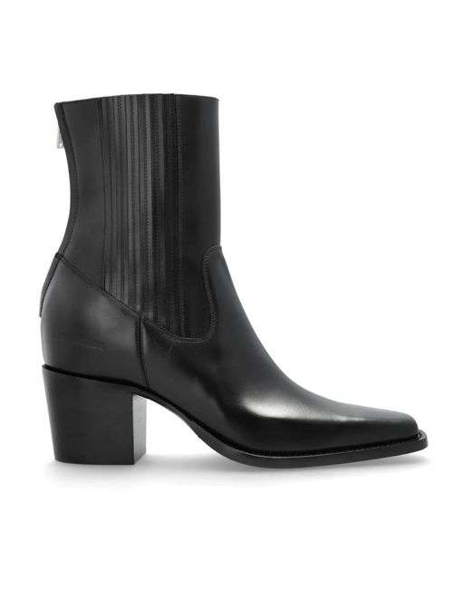 DSquared² Black Heeled Boots for men
