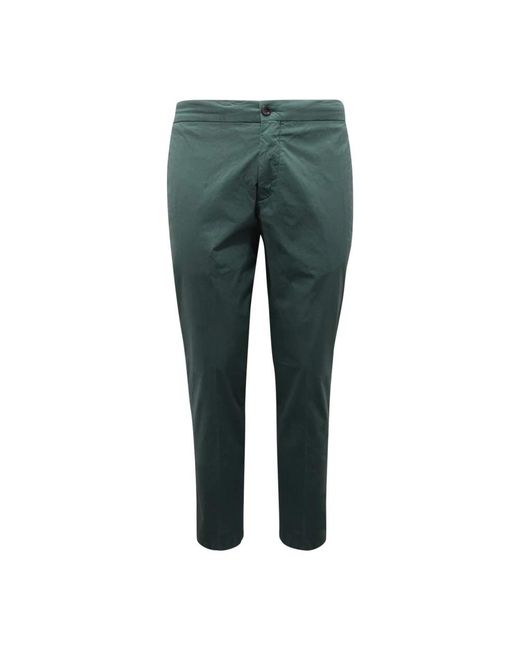 BE ABLE Green Slim-Fit Trousers for men