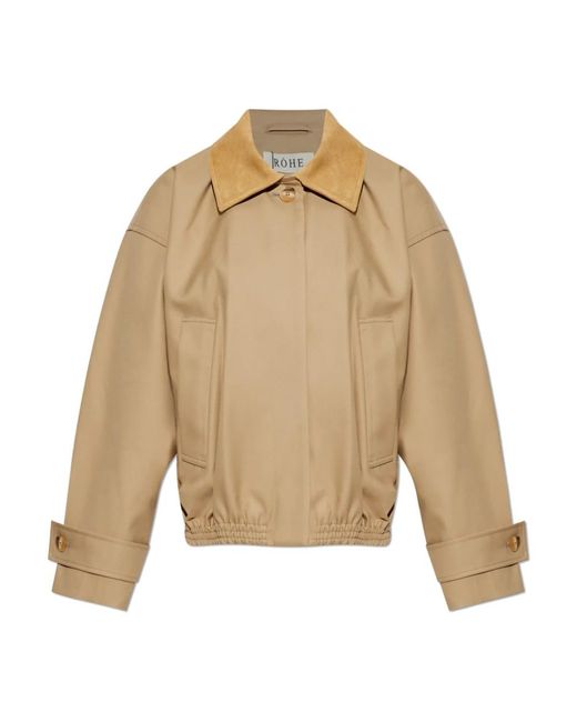 Light Jackets Rohe de color Natural