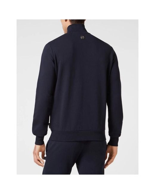 Philipp Plein Jogging Jacket Hexagon in het Blue voor heren