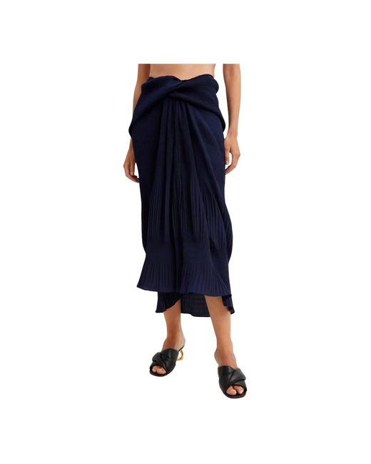 J.W. Anderson Blue Midi Skirts