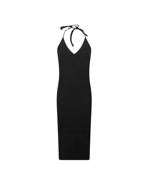 Jil Sander Mouwloze Jurk in het Black