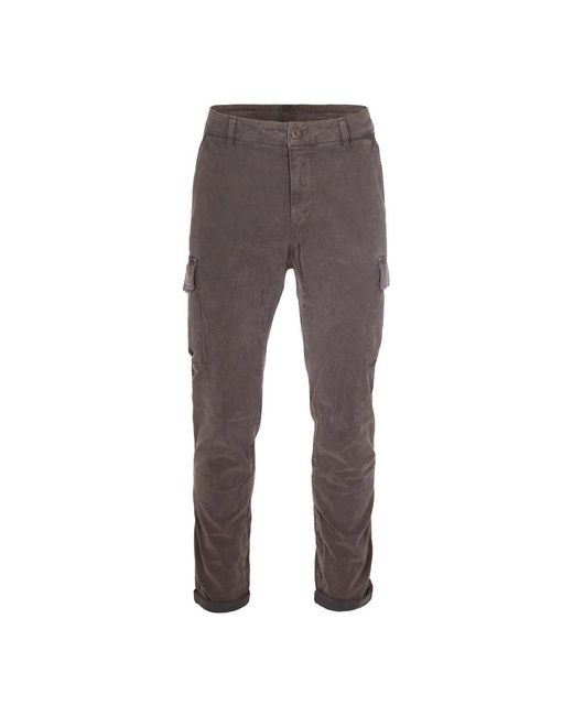 Mason's Gray Slim-Fit Trousers for men