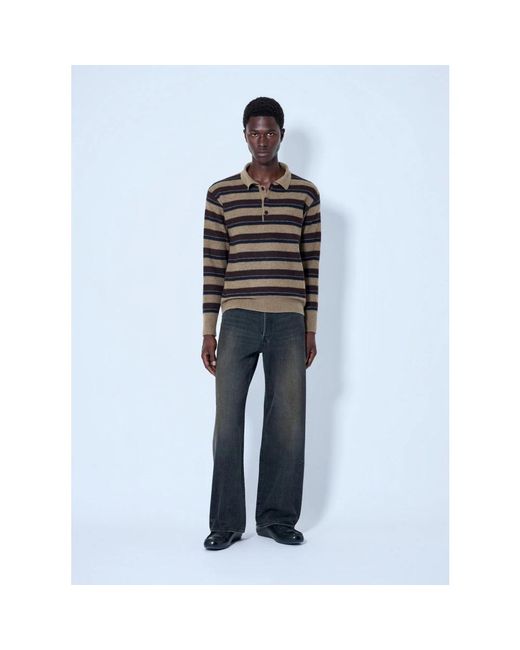 Ssstein Black Polo Shirts for men