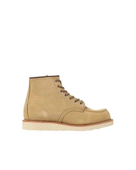 Red Wing Natural Lace-Up Boots for men
