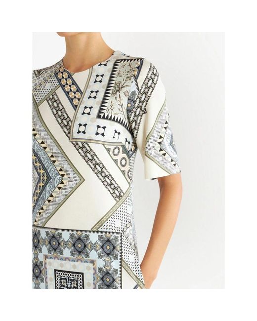 Etro Natural Short Dresses