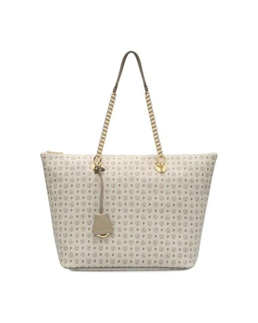Pollini Metallic Tote Bags