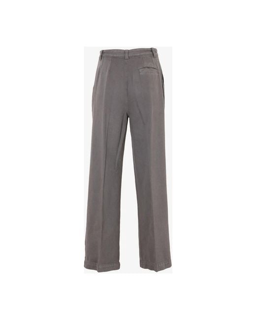 A.P.C. Gray Wide Trousers