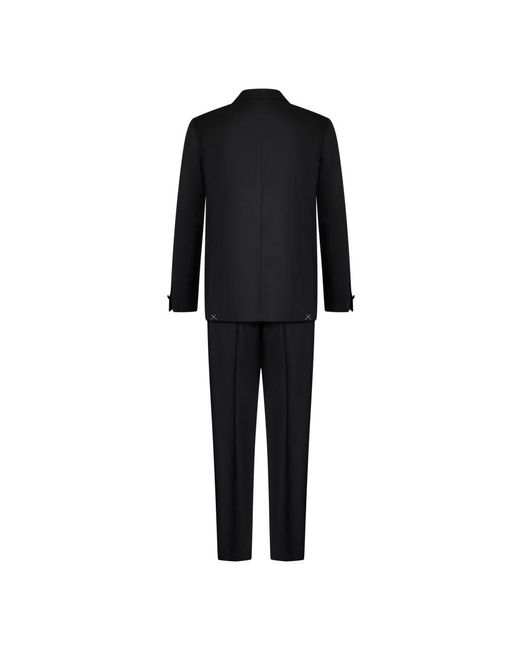 Franzese Collection Single Breasted Suits in het Black voor heren