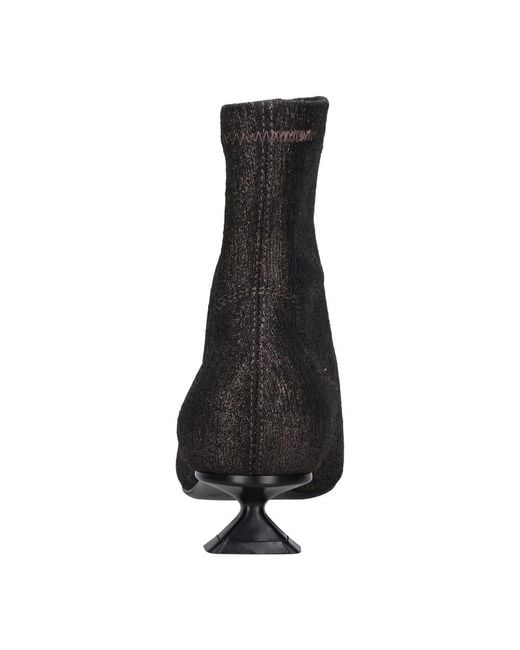 Emanuélle Vee Black Heeled Boots