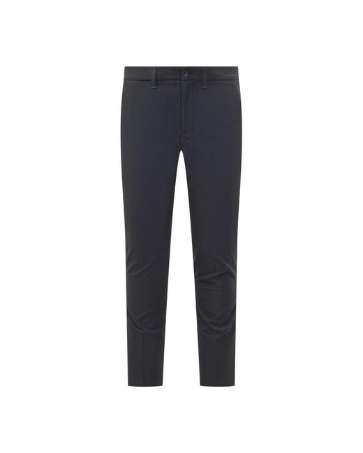 Boss Blue Slim-Fit Trousers for men