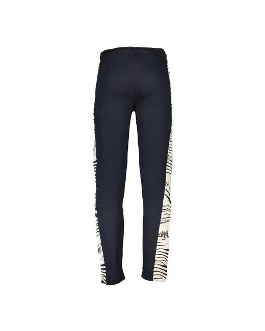 Roberto Cavalli Broeken ,Blauw ,Blauwe Sportieve Broek Met Elastische Taille in het Blue voor heren