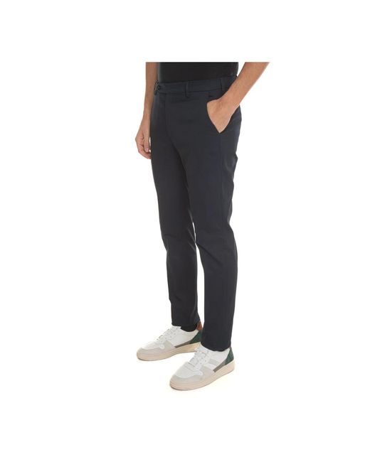 Berwich Broeken ,Blauw ,Katoen Morello Chino in het Blue voor heren