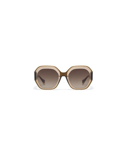 Gigi Studios Metallic Sunglasses