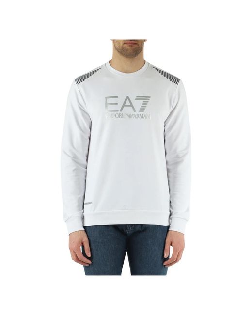 EA7 Gray Sweatshirts for men