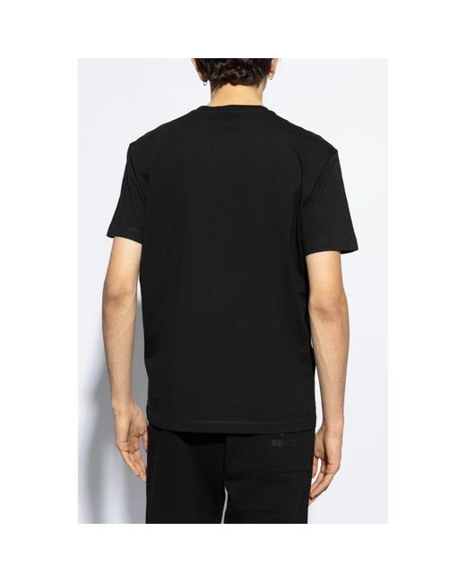 DSquared² T-shirt mit logo in Black für Herren