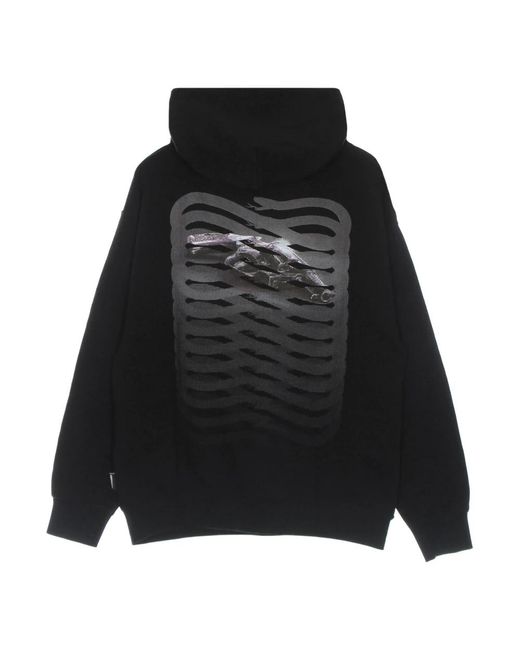 Propaganda Zwarte Lichtgewicht Hoodie Met Icoon in het Black voor heren
