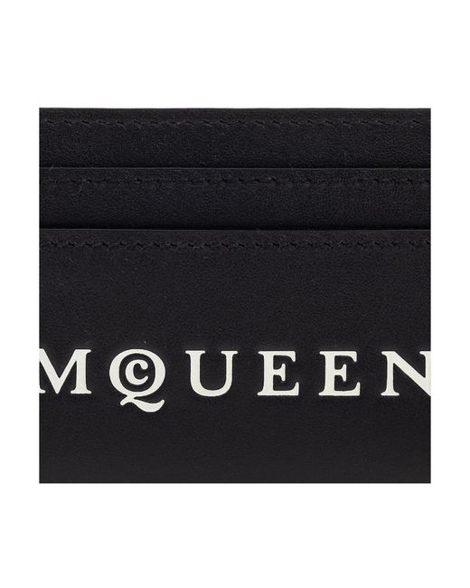 Alexander McQueen Schwarze Graue Leder Clutch Stilvolles Design in Black für Herren