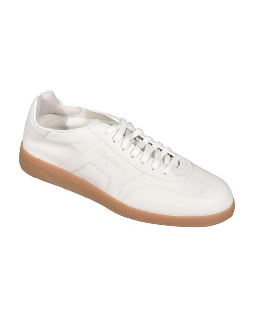 Santoni Dbs Oly Sneaker in White für Herren