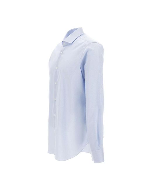 Formal Shirts Barba Napoli de hombre de color Blue