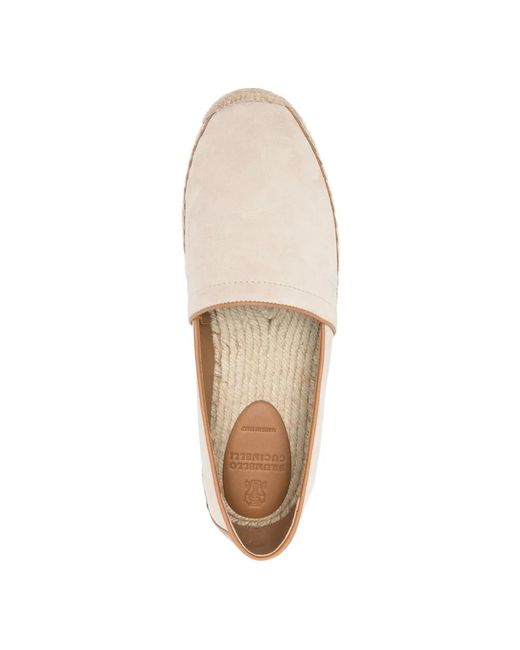 Brunello Cucinelli Natural Espadrilles for men