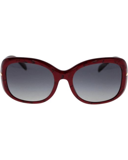 Prada Brown Ikonoische sonnenbrille für frauen mit polarisierten gläsern