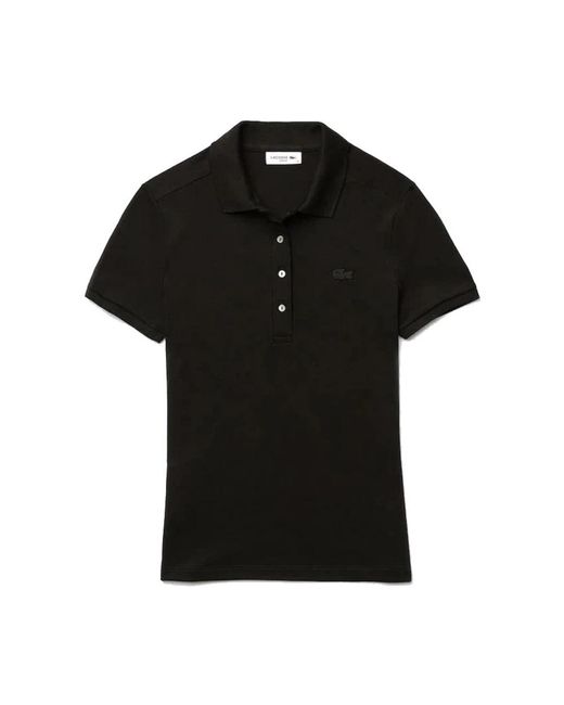 Lacoste Black Polo Shirts