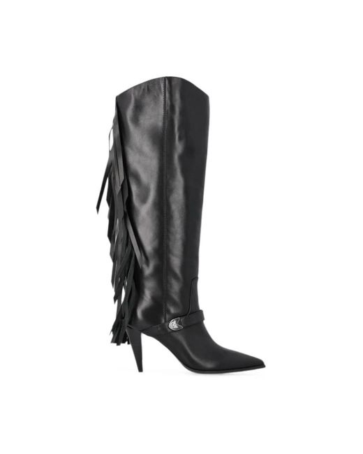 Pinko Black Heeled Boots