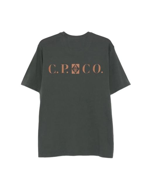 C P Company T-Shirts in het Green voor heren
