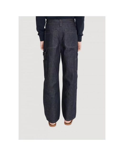 Straight Jeans A.P.C. de hombre de color Blue
